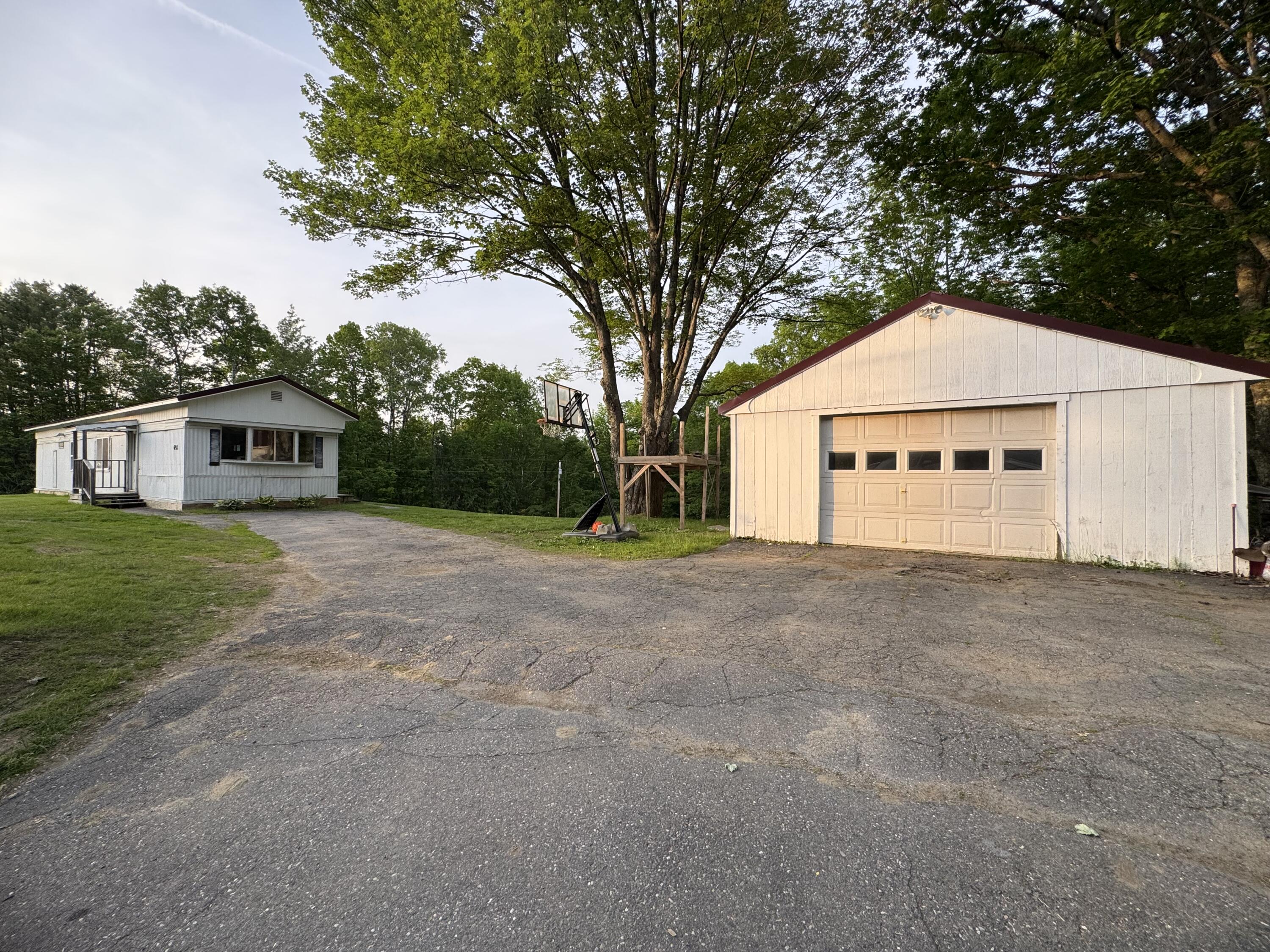 698 Waterville Road Skowhegan, ME 04976 - Photo 2 of 33 Driveway access & Garage