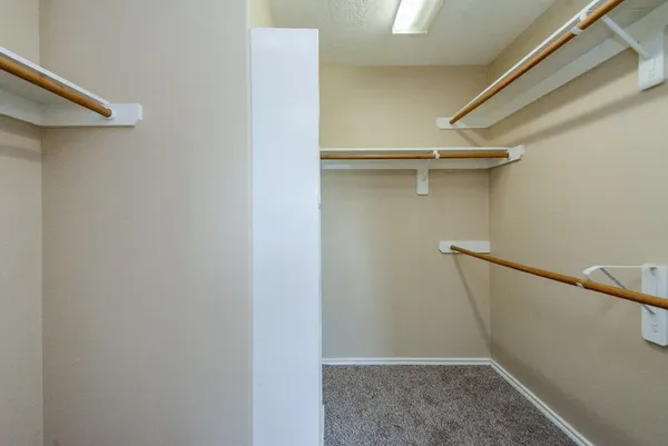 a view of walk in closet