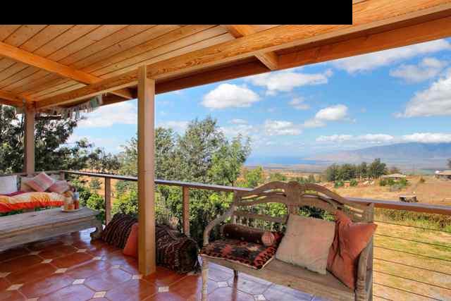 429 Omaopio Road Kula, HI 96790 - Photo 15 of 27 a view of a terrace from a patio