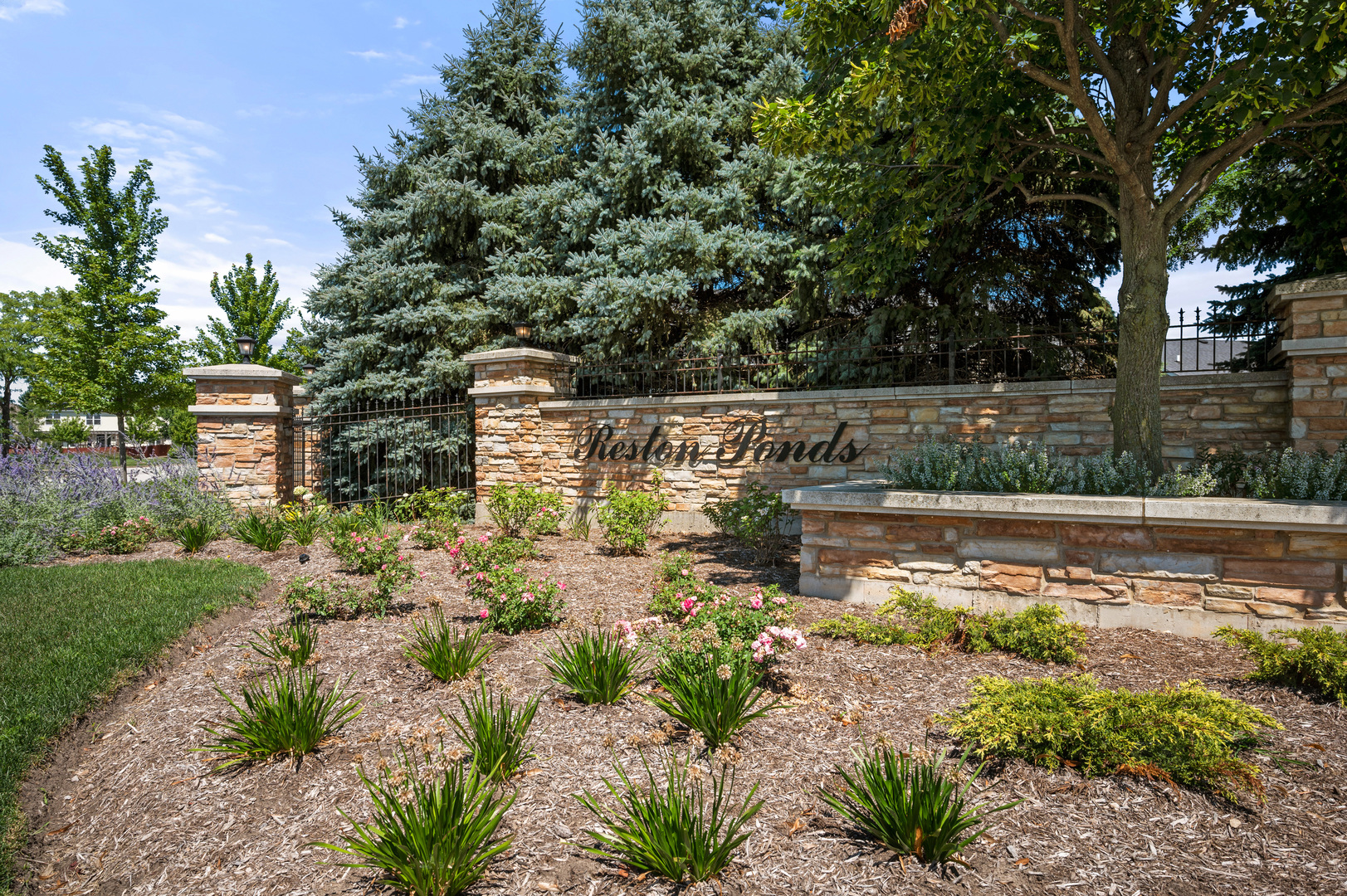 136 Reston Court Sycamore, IL 60178 - Photo 50 of 50 a view of a water pond with green yard