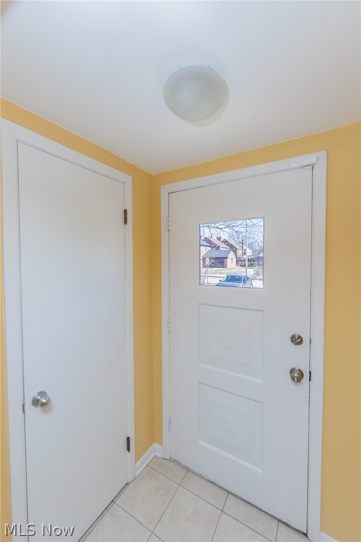 2444 Dysart Road Cleveland, OH 44118 - Photo 13 of 44 Doorway with light tile floors