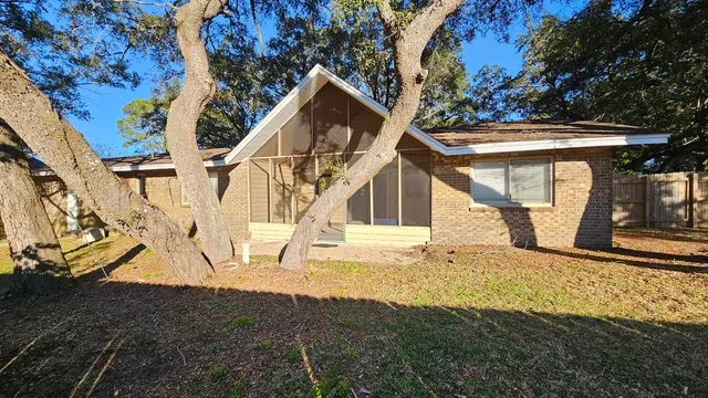 a view of outdoor space and yard