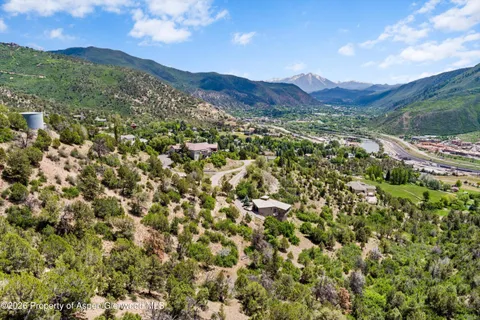 a view of a lot of trees and covered with trees
