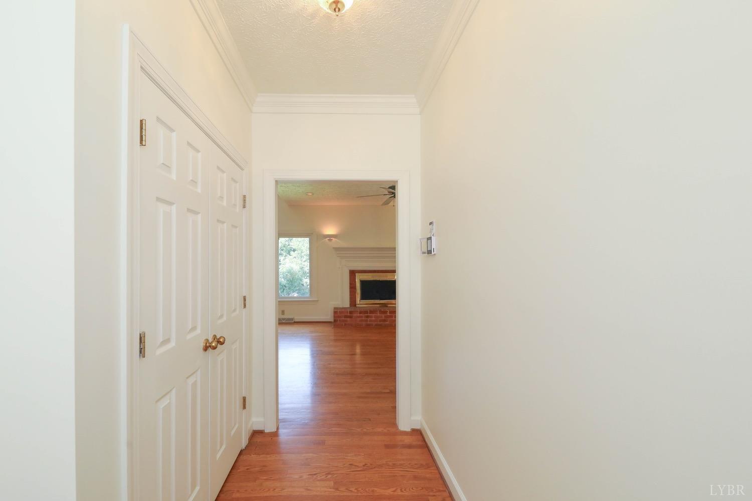 1878 Cifax Road Forest, VA 24551 - Photo 11 of 88 a view of a hallway with wooden floor