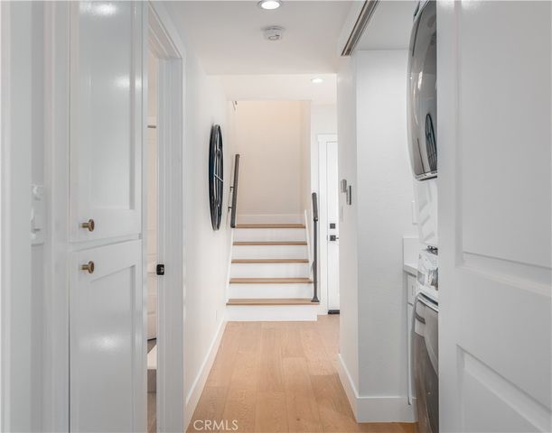 a view of a walk in closet