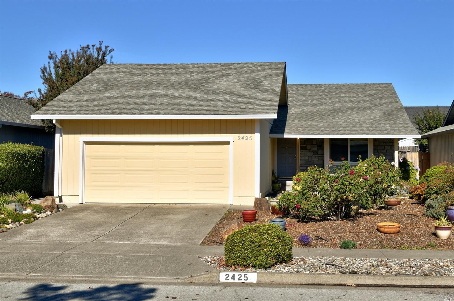 2425 Redoak Court Santa Rosa, CA 95403 - Photo 1 of 1 a view of a house with a outdoor space