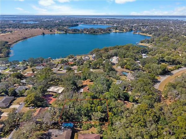 a view of a city and ocean view
