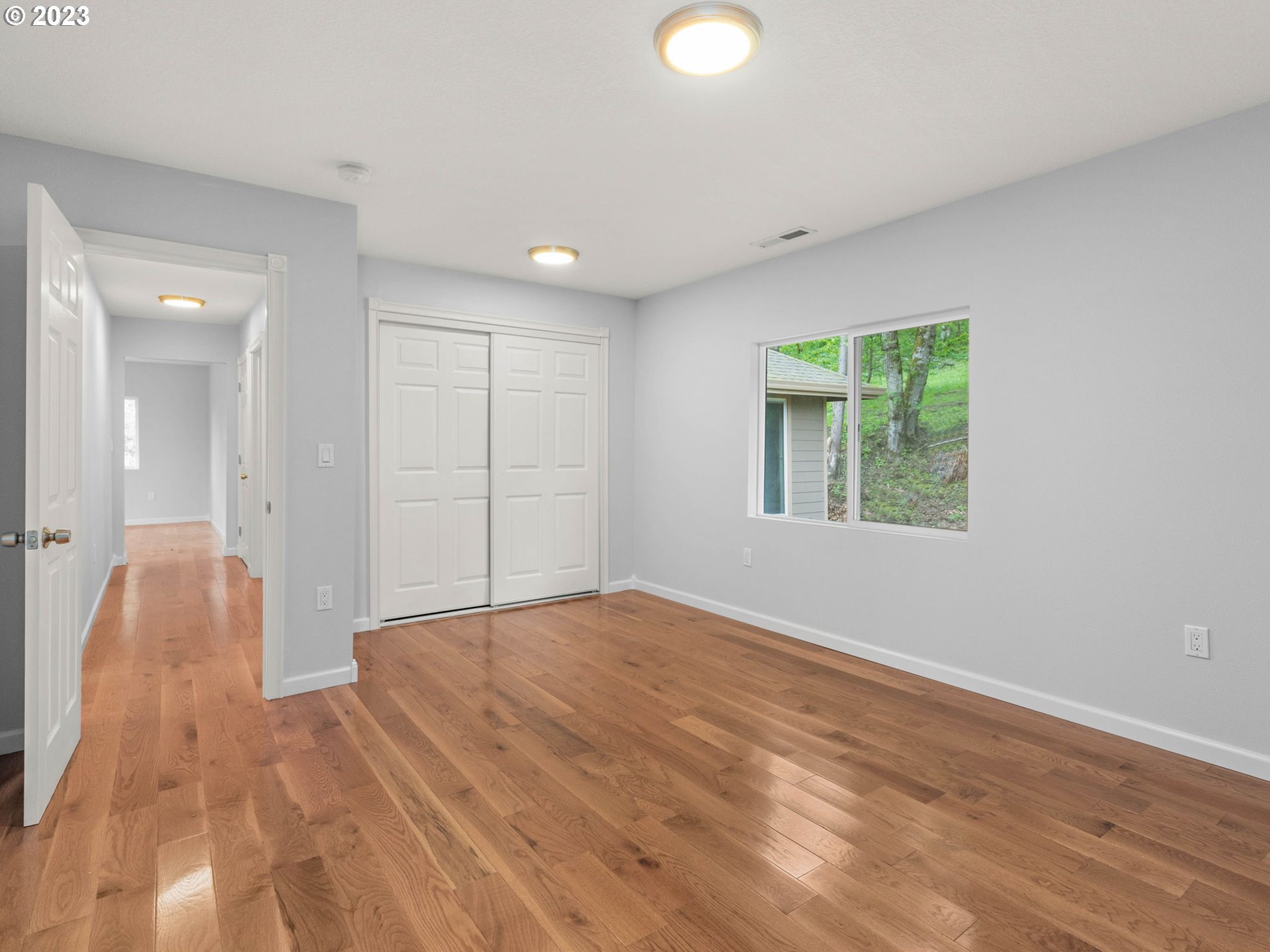 36810 Northeast Reed Road Corbett, OR 97019 - Photo 18 of 28 a view of an empty room and window