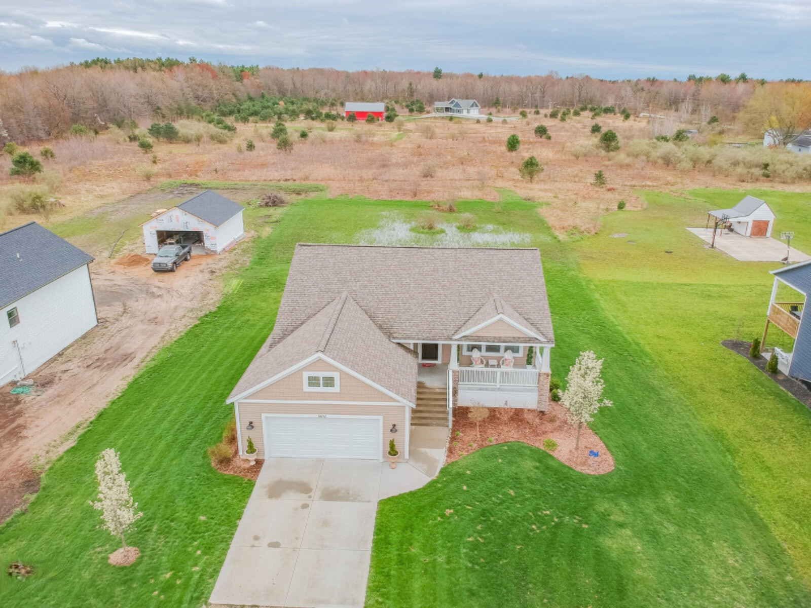 14712 Leonard Road Spring Lake, MI 49456 - Photo 34 of 37 Aerial