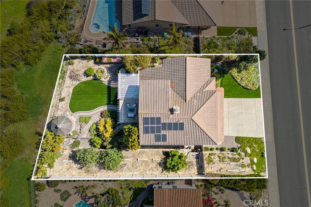 5118 Avenida De La Plata Oceanside, CA 92057 - Photo 38 of 42 an aerial view of house with a yard