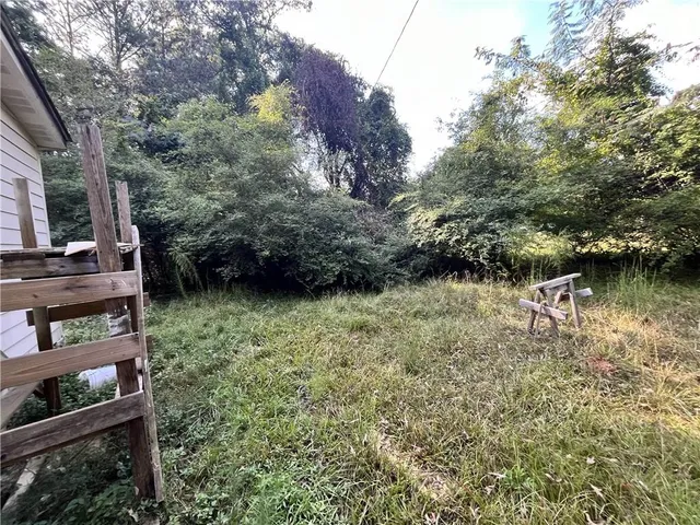 a view of a house with a balcony