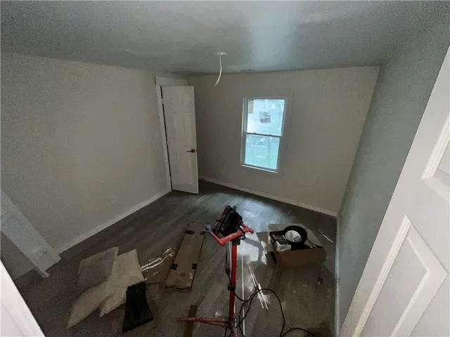 a room with a window