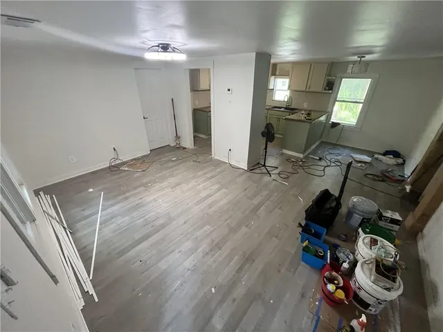 a view of a storage & utility room