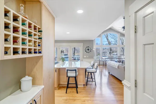 a view of a chairs and table on the terrace