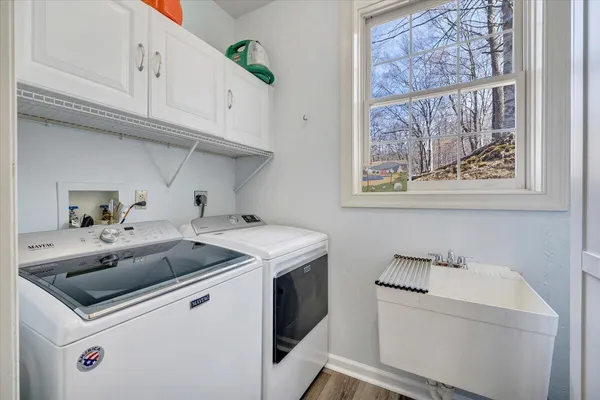 a view of a chairs and table on the terrace