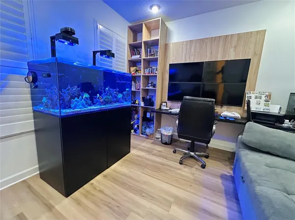 a view of workspace with windows