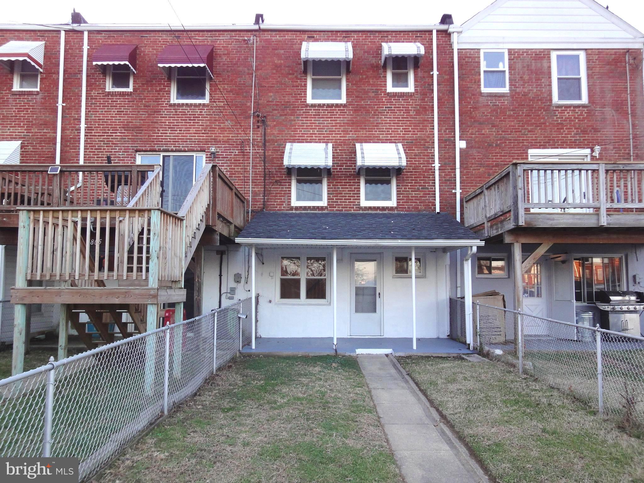 1803 Dunmere Road Baltimore, MD 21222 - Photo 14 of 14 Backyard fully fenced in.