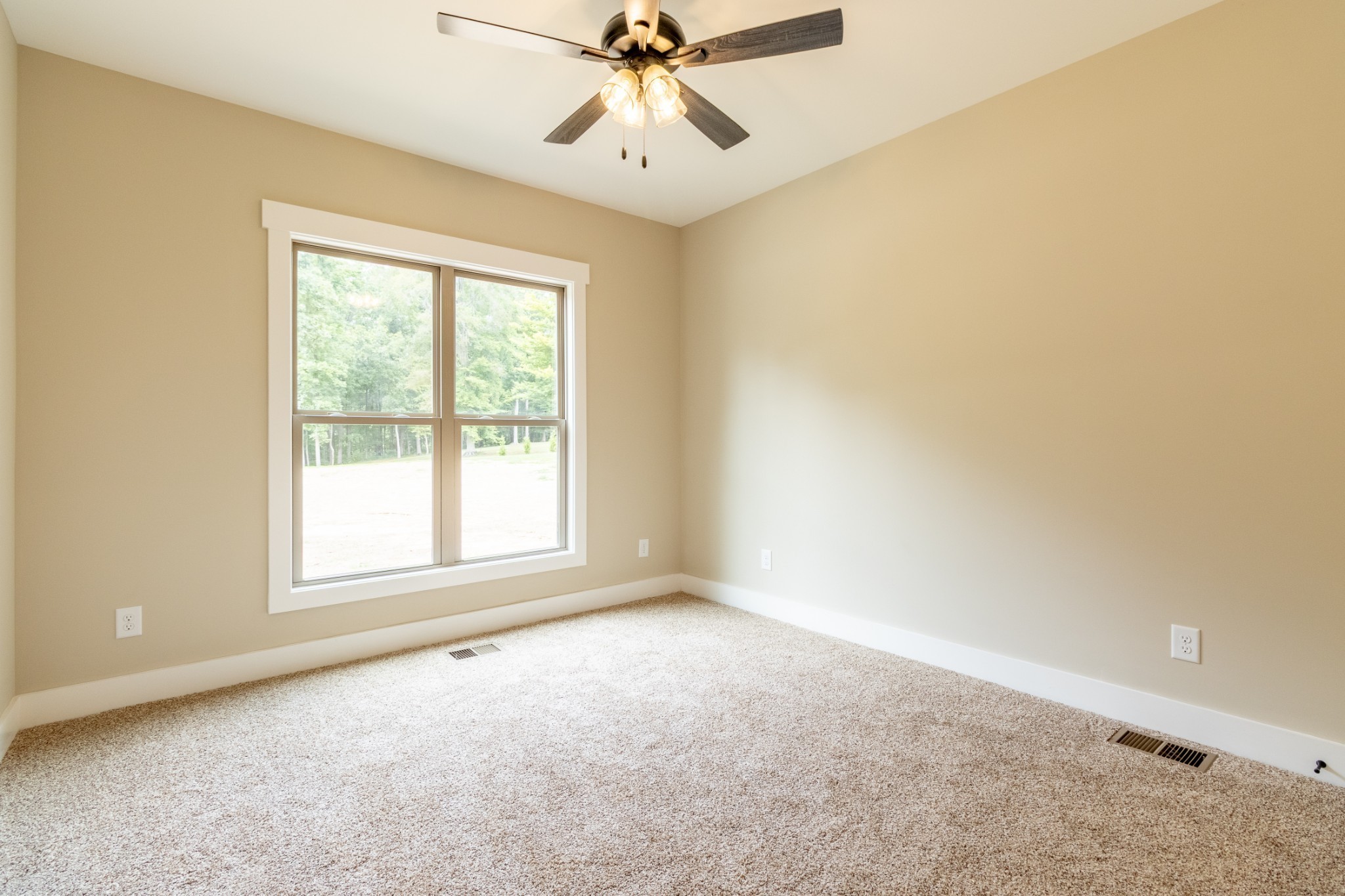 1191 Hangar Road Springfield, TN 37172 - Photo 16 of 25 an empty room with a window and a fan