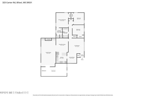 $265,000 | 323 Carter Road, Biloxi, MS 39531
