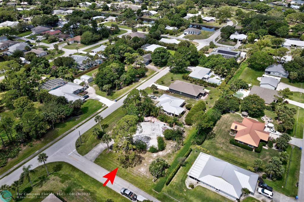 702 Lake Drive Sebastian, FL 32958 - Photo 4 of 14 an aerial view of residential houses with outdoor space