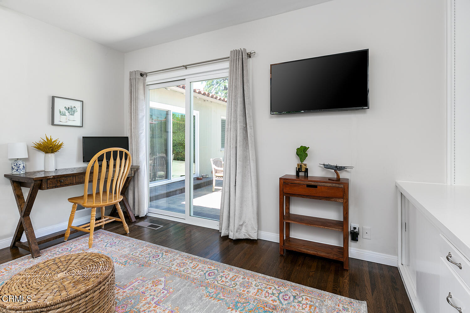 1035 West Roses Road San Gabriel, CA 91775 - Photo 16 of 28 a living room with furniture and a flat screen tv