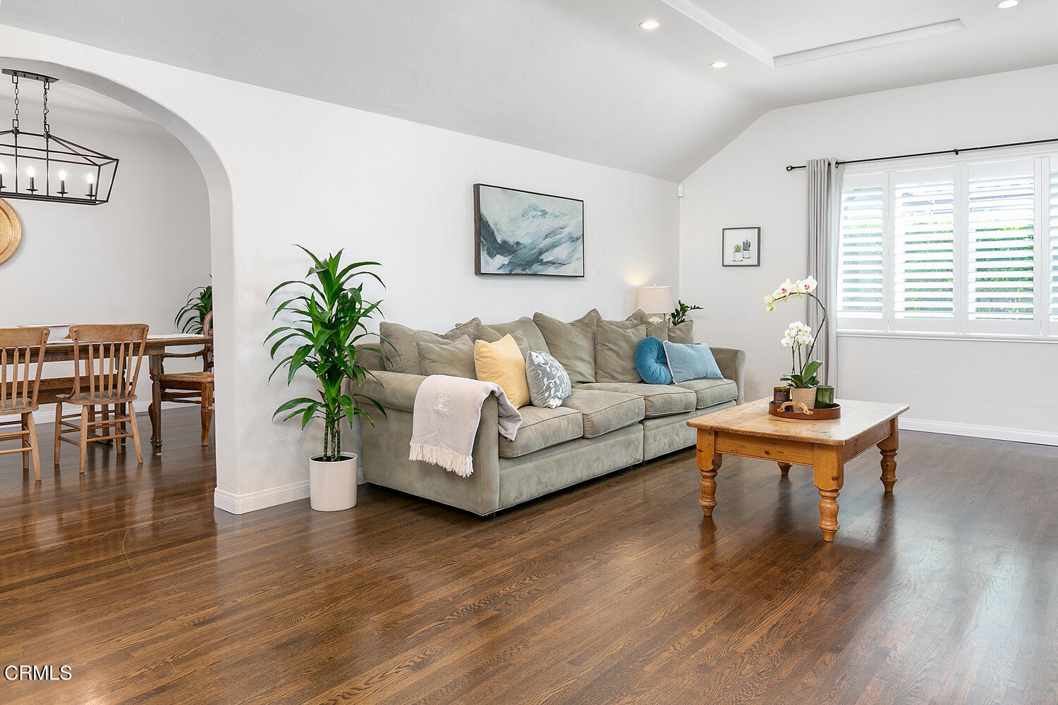 1035 West Roses Road San Gabriel, CA 91775 - Photo 6 of 28 a living room with furniture and wooden floor