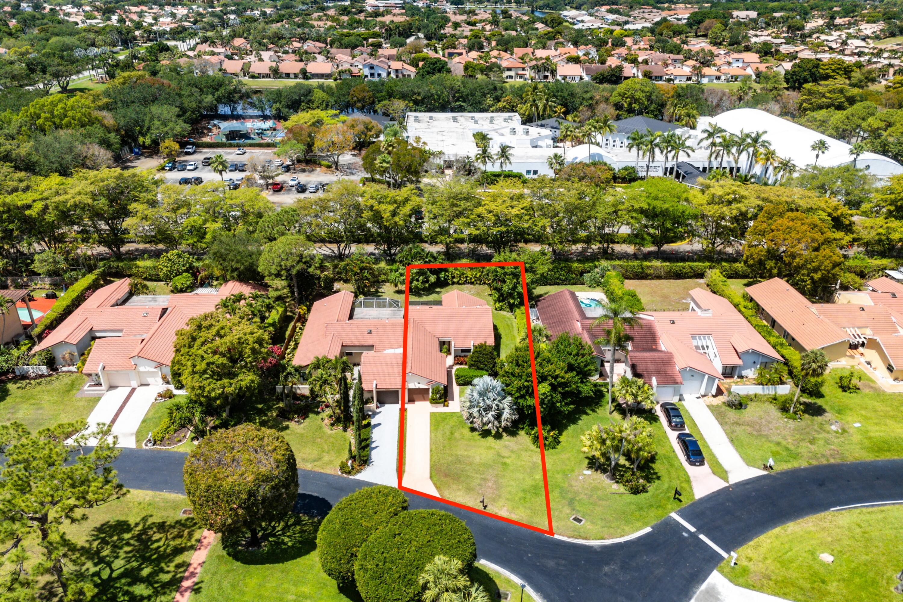 23241 Boca Club Colony Circle Boca Raton, FL 33433 - Photo 28 of 34 Massive Corner Lot