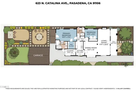 $1,198,000 | 623 North Catalina Avenue, Pasadena, CA 91106