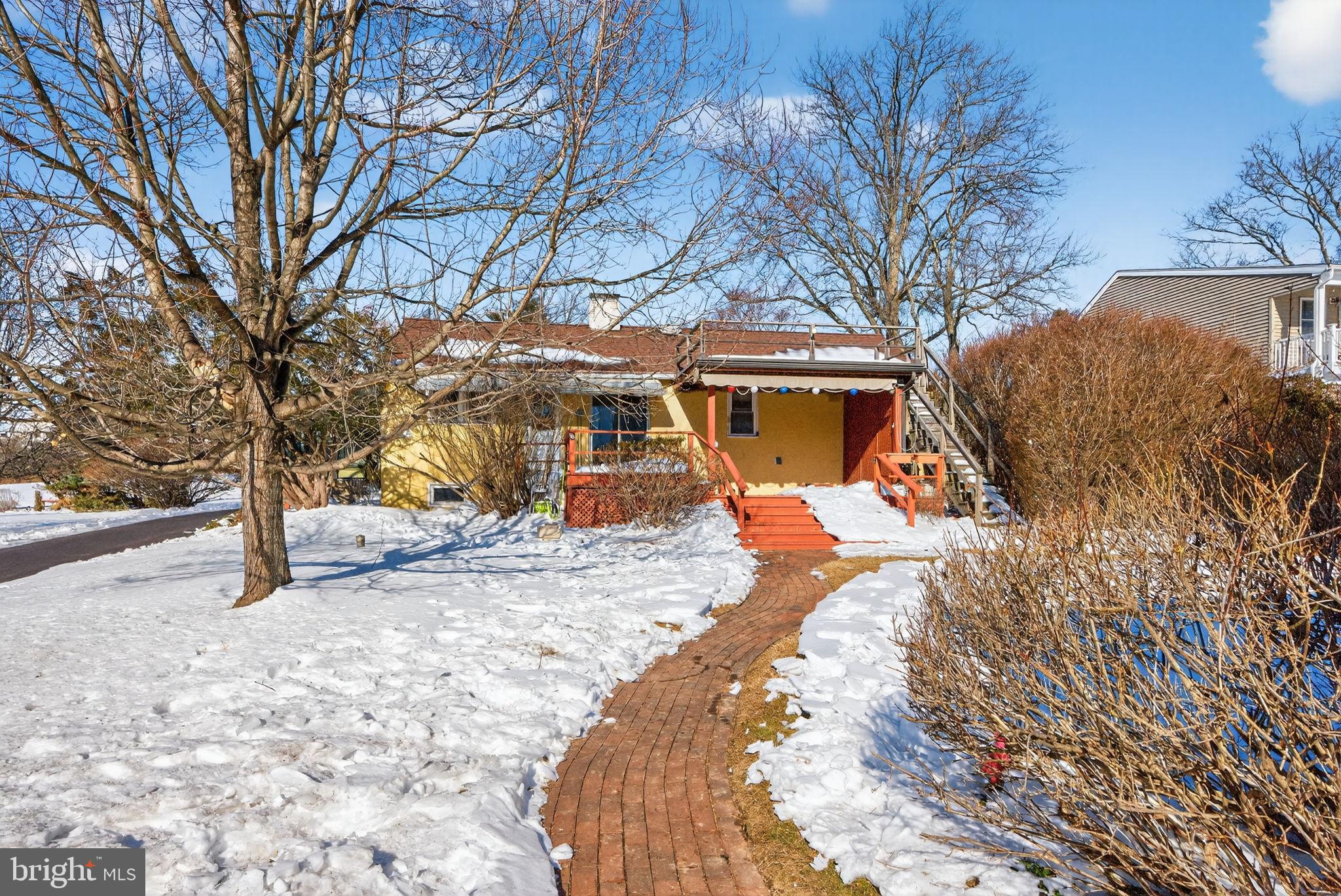 2016 North Trooper Road Norristown, PA 19403 - Photo 4 of 53 Charming home nestled in a winter landscape.