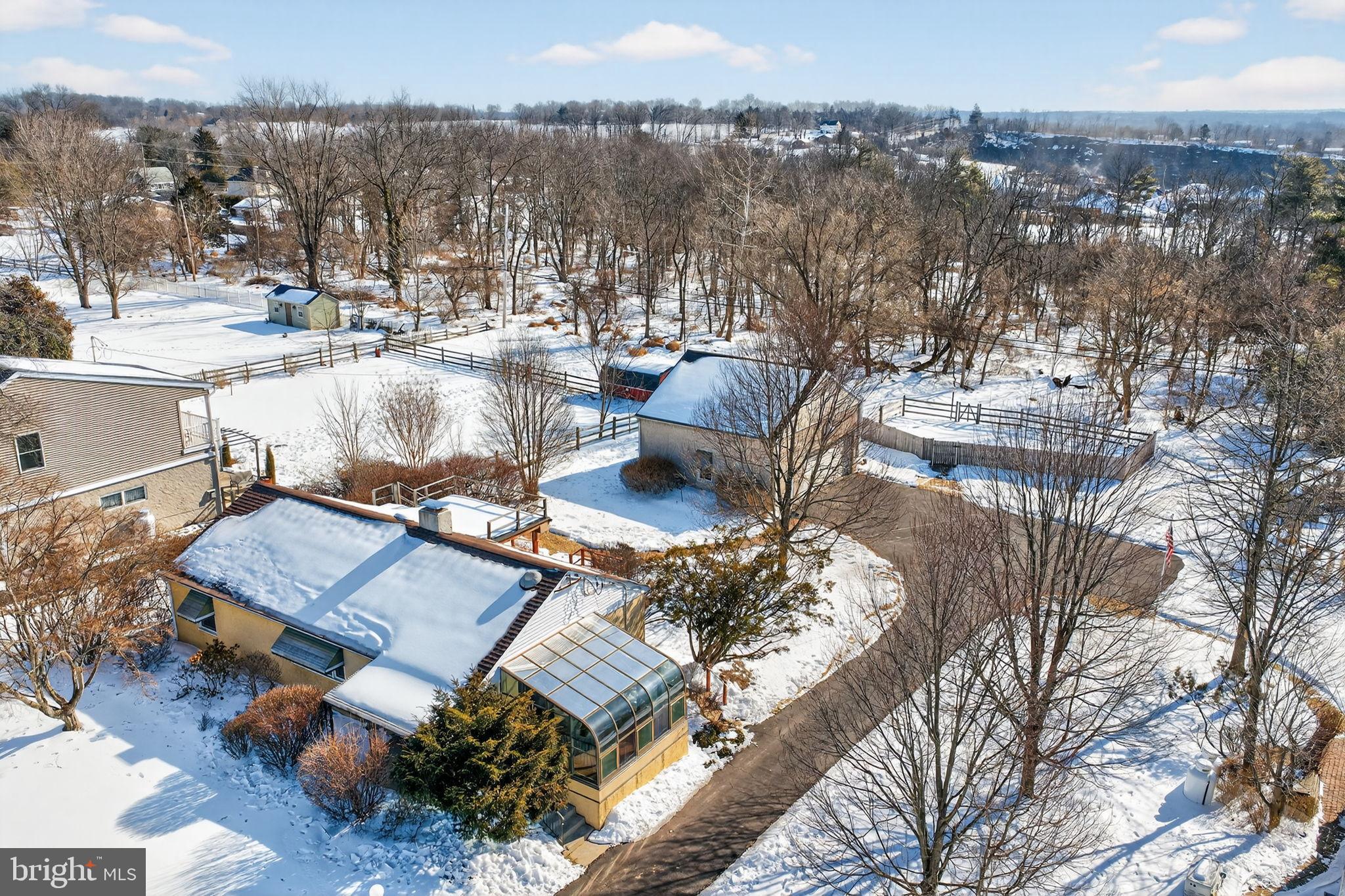 2016 North Trooper Road Norristown, PA 19403 - Photo 48 of 53 Charming winter retreat in serene landscape.