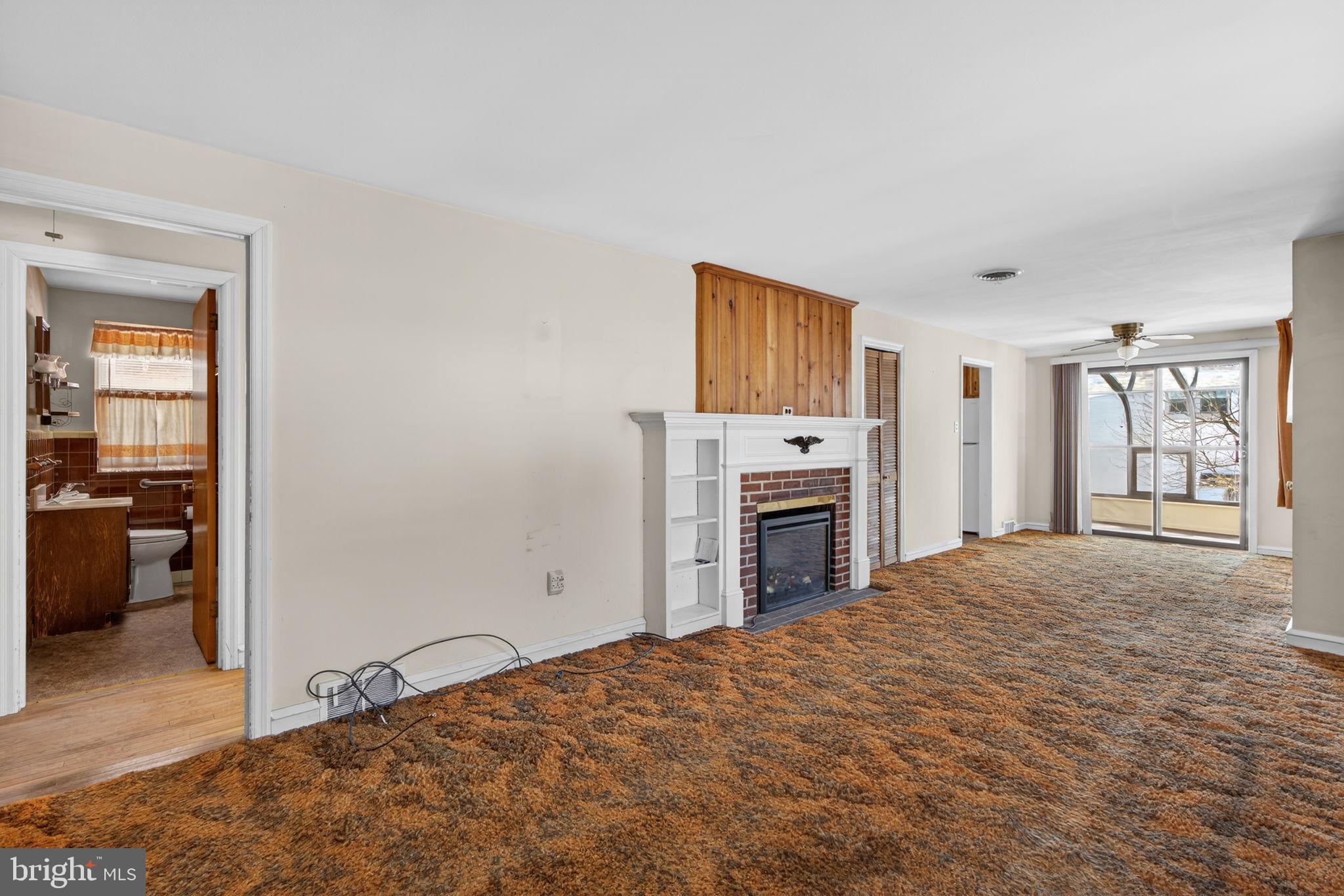 2016 North Trooper Road Norristown, PA 19403 - Photo 7 of 53 Spacious living area with cozy fireplace.