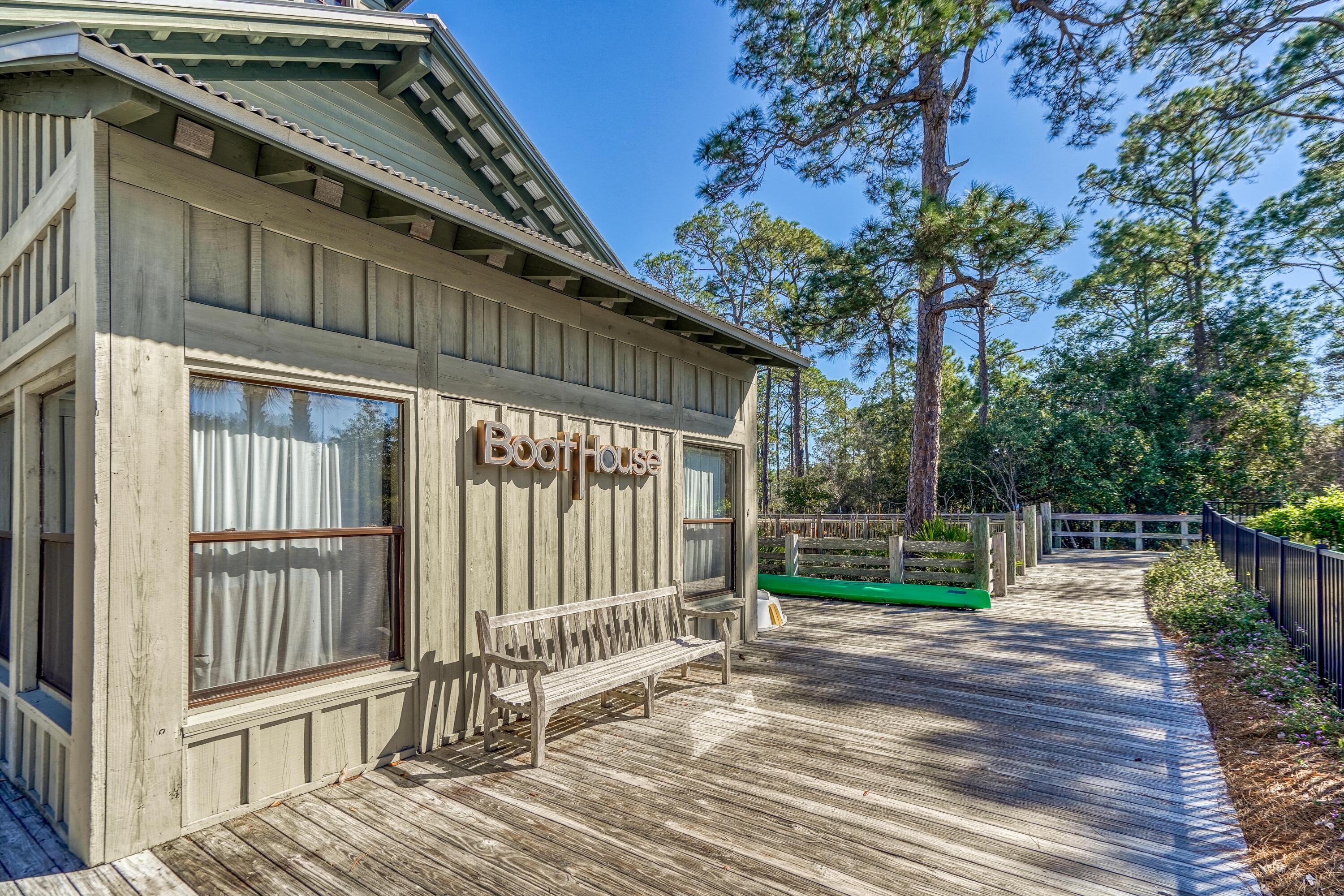 313 East Royal Fern Way Santa Rosa Beach, FL 32459 - Photo 46 of 48 a view of backyard with large trees and wooden fence