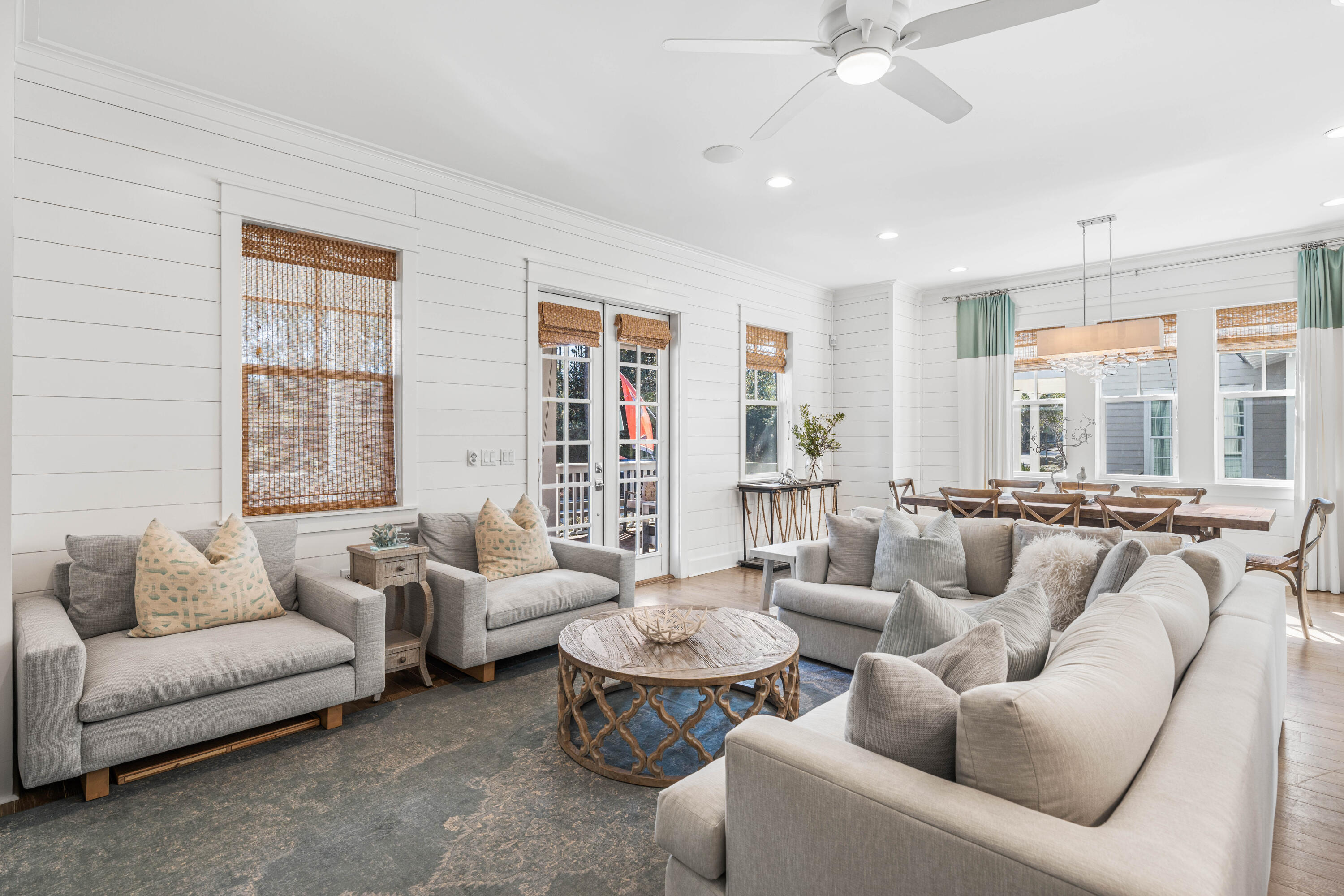 313 East Royal Fern Way Santa Rosa Beach, FL 32459 - Photo 5 of 48 a living room with furniture and a large window