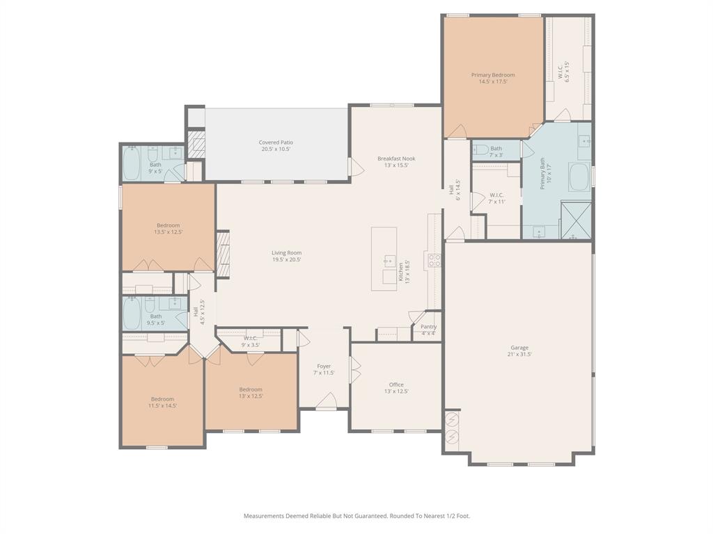 3155 Infinity Drive Weatherford, TX 76087 - Photo 39 of 39 View of property floor plan