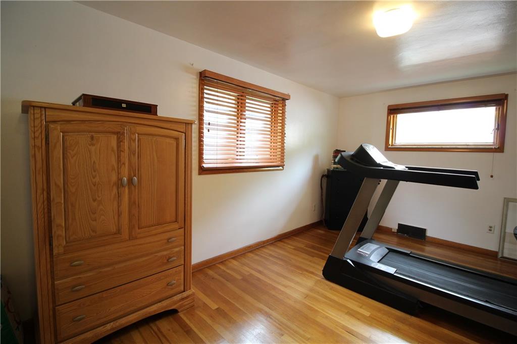 10109 Pearl Road Pittsburgh, PA 15235 - Photo 11 of 23 The spacious Master Bedroom is currently used as a fitness room and offers multiple windows and nice closet space.