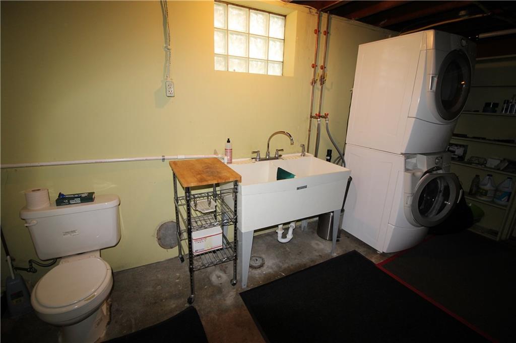 10109 Pearl Road Pittsburgh, PA 15235 - Photo 20 of 23 The 14'x9' laundry area includes a double-bowl utility tub, newer plumbing supply lines, and a "Pittsburgh Potty".
