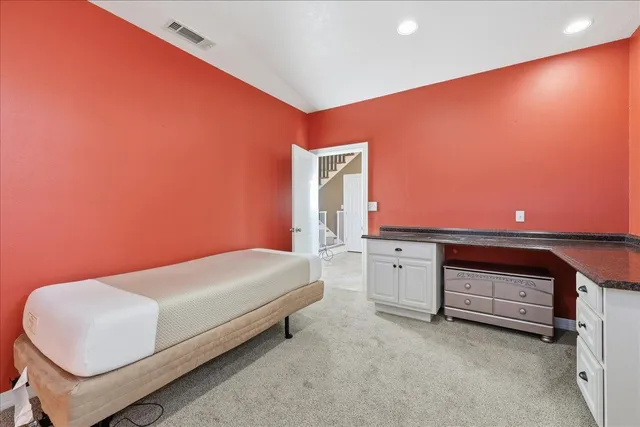 a room with furniture and window