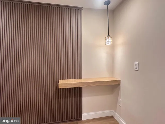 a view of empty room