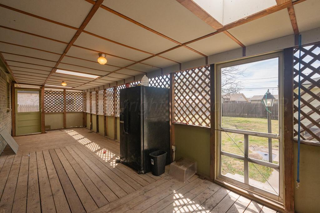 4102 Crockett Street Amarillo, TX 79110 - Photo 16 of 22 back porch