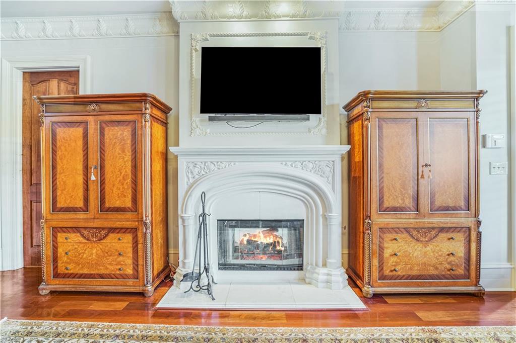5102 Park Street Covington, GA 30014 - Photo 35 of 97 a view of a fireplace with a hallway
