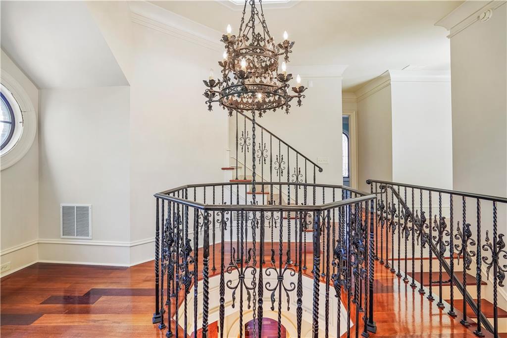 5102 Park Street Covington, GA 30014 - Photo 52 of 97 a view of entryway with wooden floor
