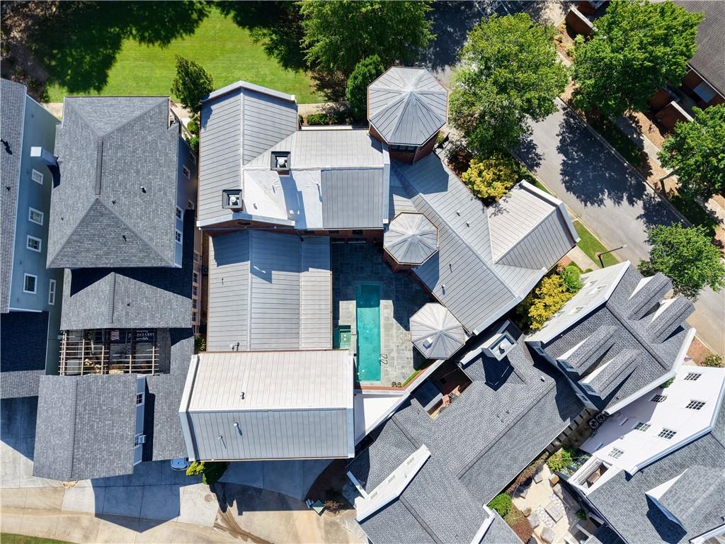 5102 Park Street Covington, GA 30014 - Photo 92 of 97 an aerial view of residential houses with outdoor space