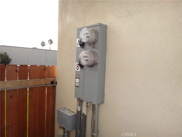 a close up of a wall