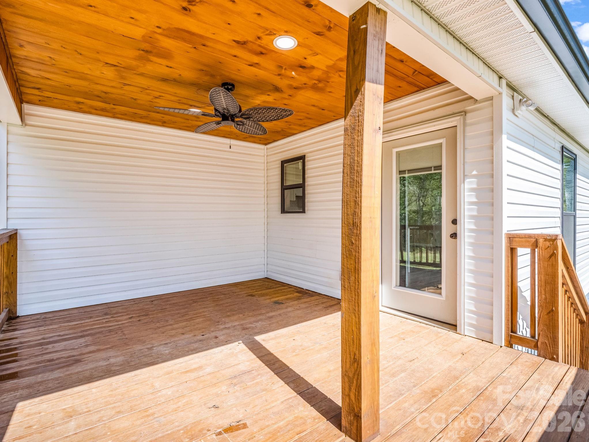 1081 Mt Lebanon Church Road Bostic, NC 28018 - Photo 23 of 47 a view of backyard with porch
