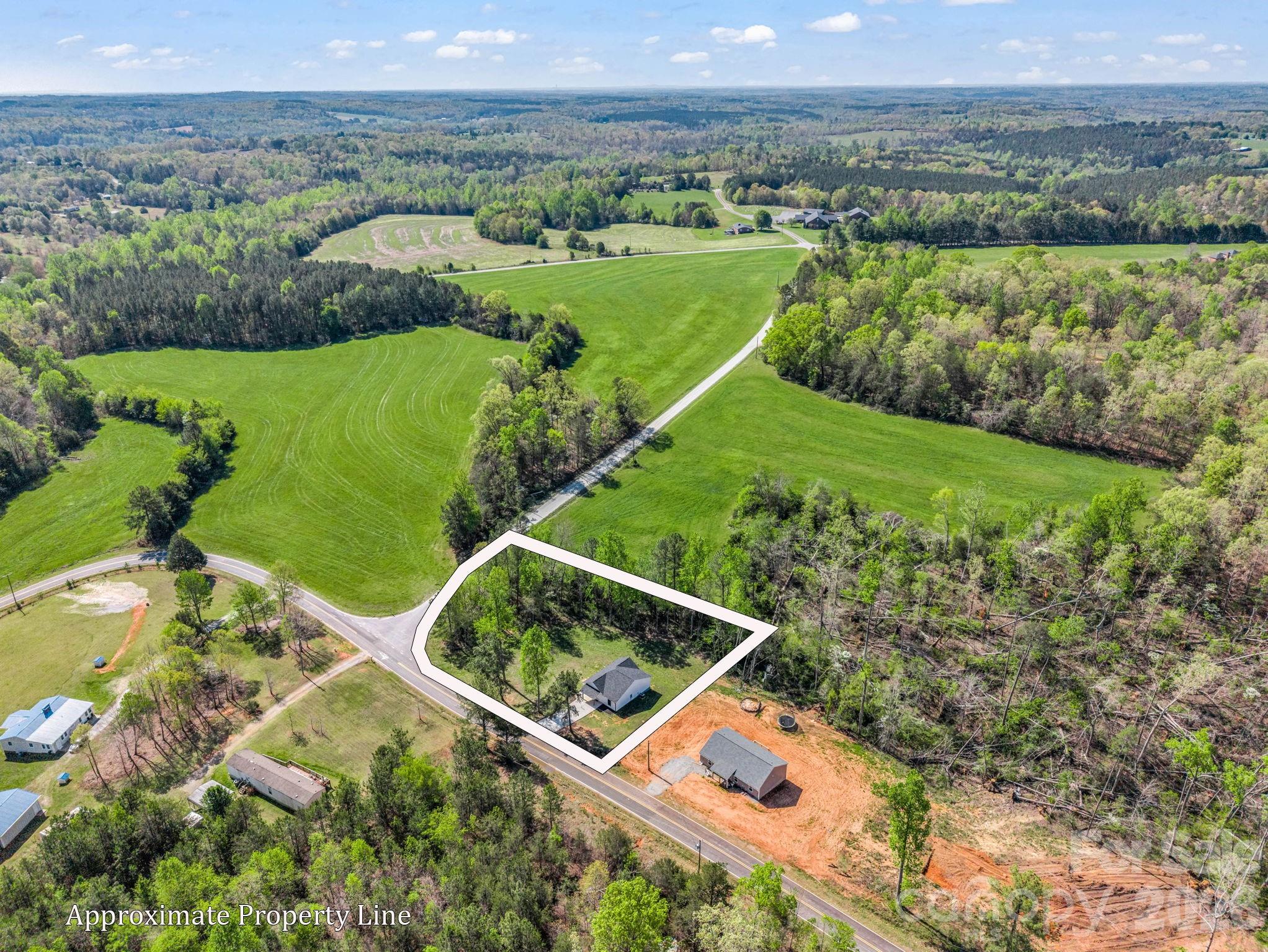 1081 Mt Lebanon Church Road Bostic, NC 28018 - Photo 4 of 47 an aerial view of a house with yard