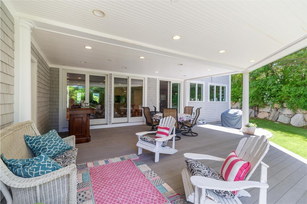383 Commerce Road Barnstable, MA 02630 - Photo 43 of 46 Deck off of Kitchen