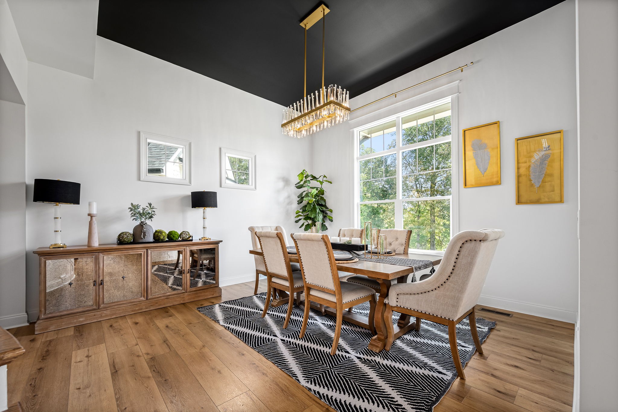 1425 Fuston Hollow Road Auburntown, TN 37016 - Photo 20 of 100 a view of a dining room with furniture window and wooden floor