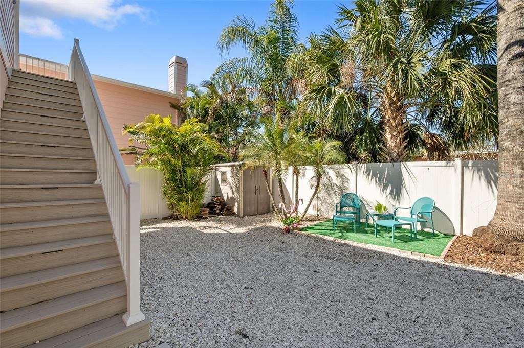345 Bailey Street, Unit A Safety Harbor, FL 34695 - Photo 16 of 21 a front view of a house with a yard