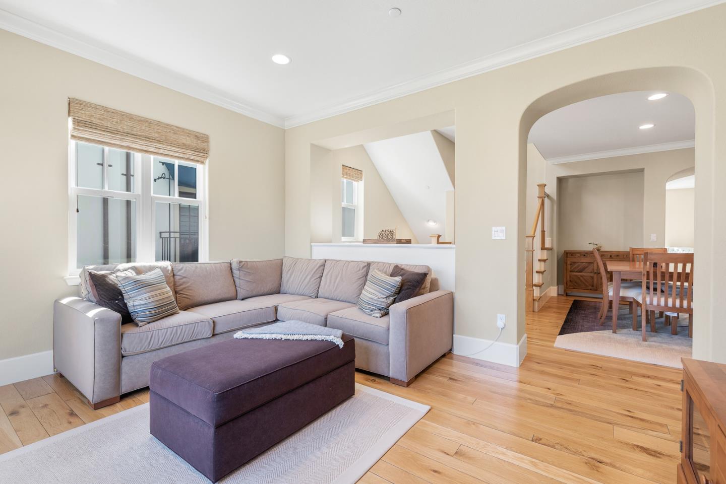 107 Savannah Loop Mountain View, CA 94043 - Photo 14 of 29 a living room with furniture and a wooden floor