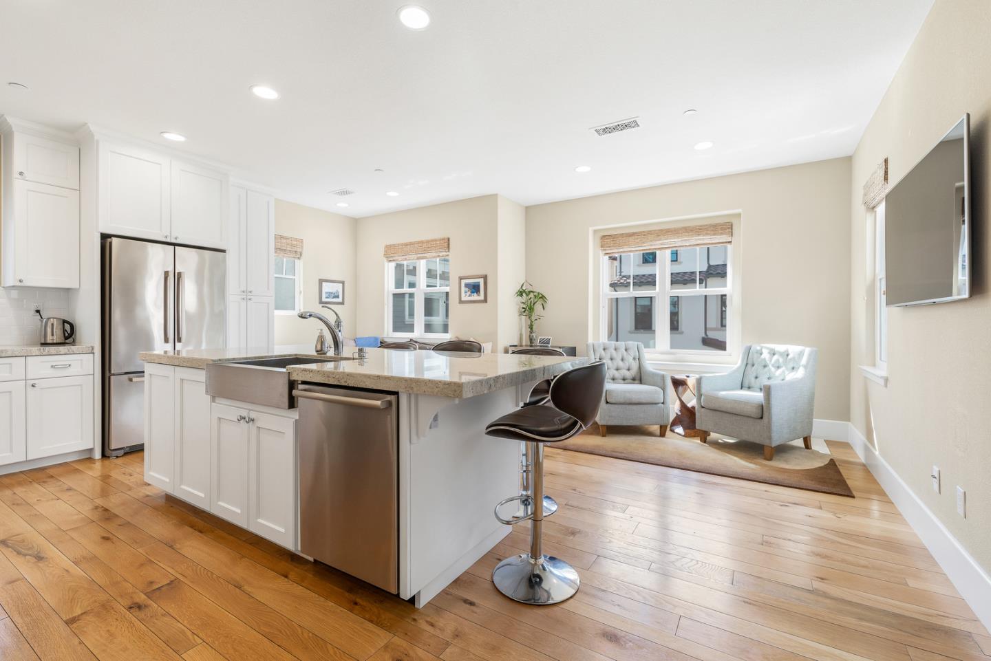 107 Savannah Loop Mountain View, CA 94043 - Photo 9 of 29 a kitchen with counter top space cabinets and appliances